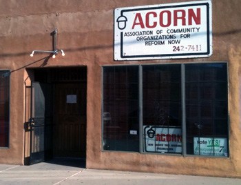 ACORN’s Albuquerque office (Photo by Peter St. Cyr)