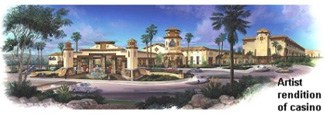 An artist's rendition of the proposed Anthony casino