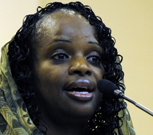 Mildred Muhammad (Photo by Heath Haussamen)