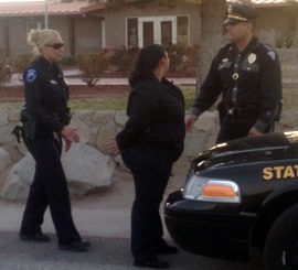Priscilla Morales was arrested an hour before the polls close in today’s municipal election. (Courtesy photo)