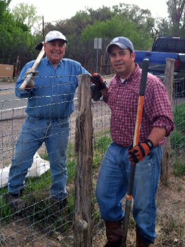 BRLwithUncle Ben Ray Luján, Democratic candidate for the 3rd Congressional District, on caring for family: “Our lives were shaped around Grandma and Grandpa’s schedules. That was your responsibility. They were the reason we were here. They were the reason we had this beautiful place to call home." Luján is shown here with his uncle. (Courtesy photo)