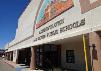The Las Cruces Public Schools administration building.